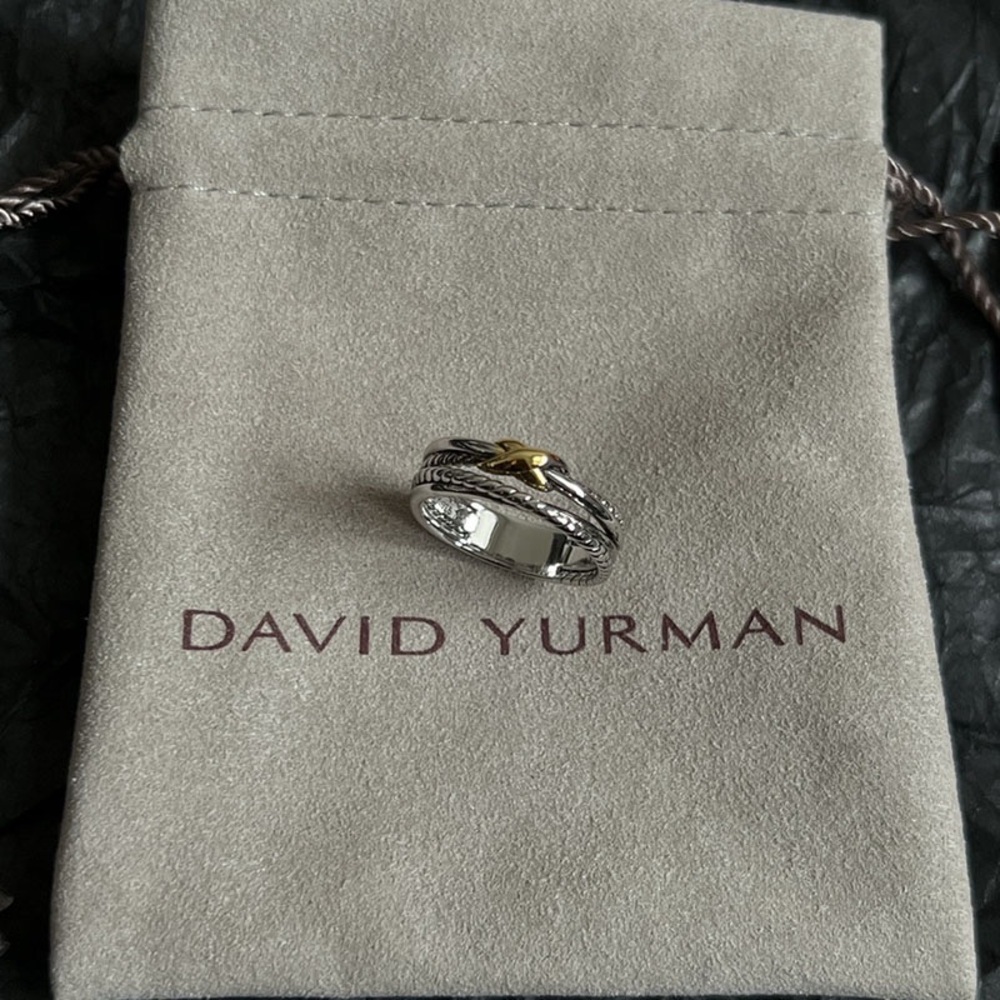 David Yurman X Cross Ring